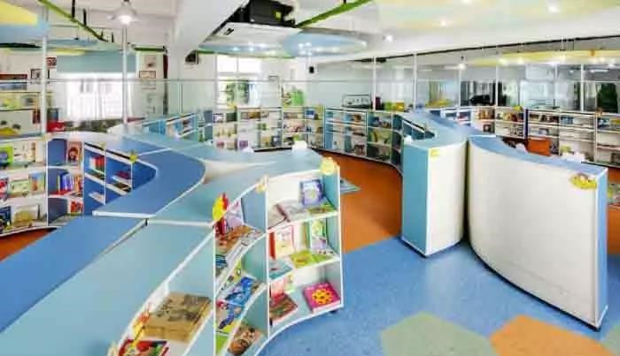 環(huán)氧地坪漆施工廠家是這樣“玩轉”兒童圖書館的