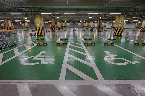 停車場地坪漆施工工藝中對(duì)顏色的理解