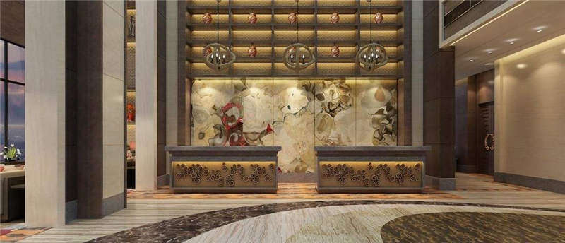 酒店大堂的地面裝修材料，可以嘗試用環(huán)氧水磨石地坪哦！
