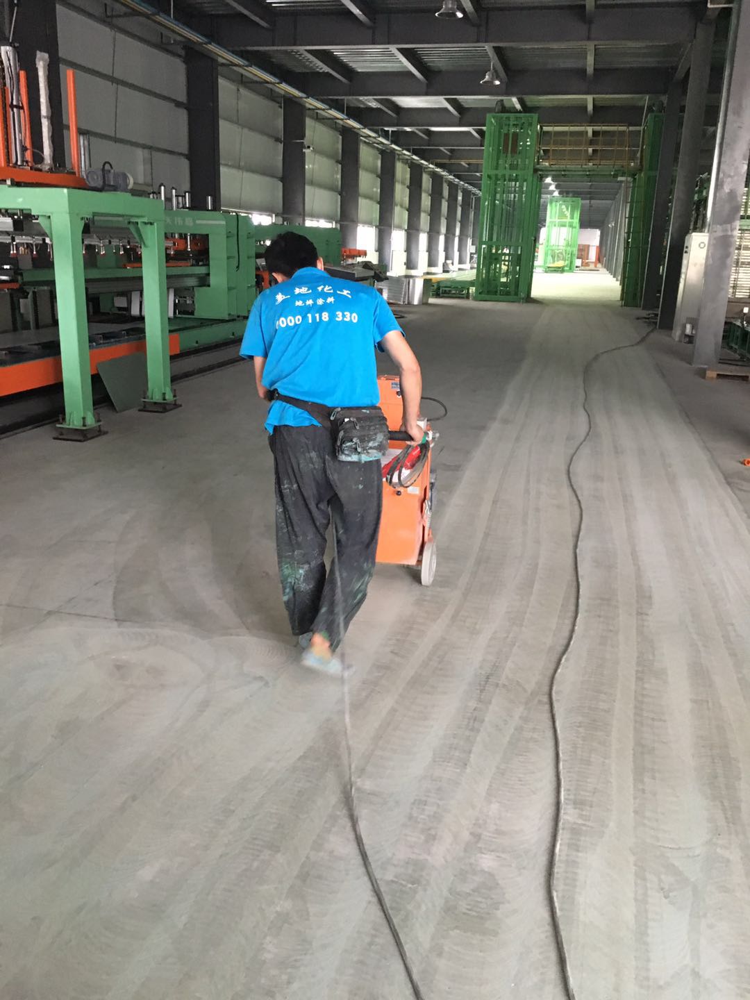 佛山水性環(huán)氧地坪漆的施工步驟？